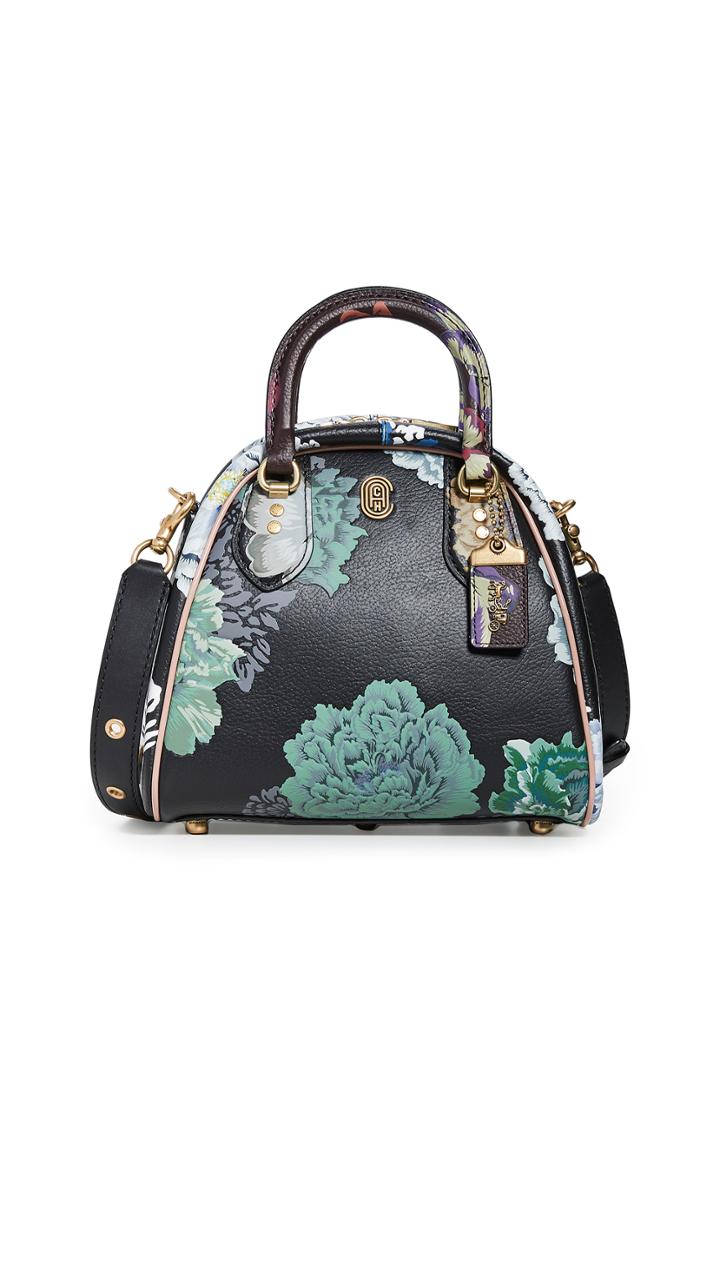 Coach 1941 Coach X Kaffe Printed Marleigh Satchel Bag