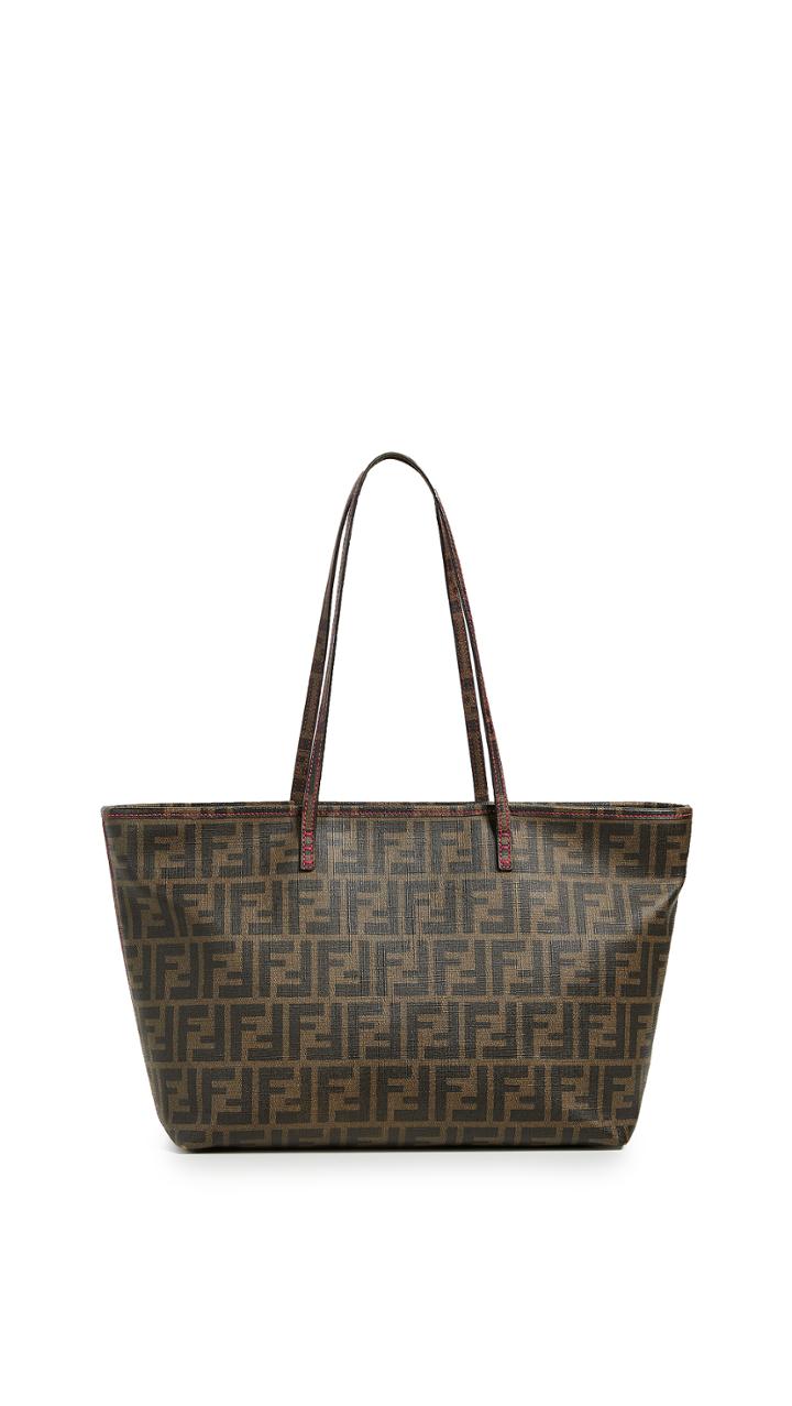 What Goes Around Comes Around Fendi Zucca Roll Bag