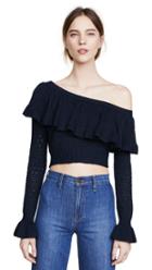 Love Sam Water Lily Off The Shoulder Jumpsuit