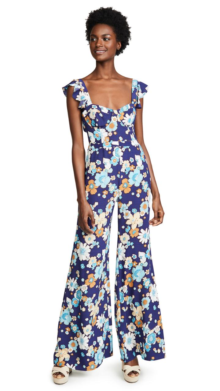For Love Lemons Magnolia Ruffle Jumpsuit