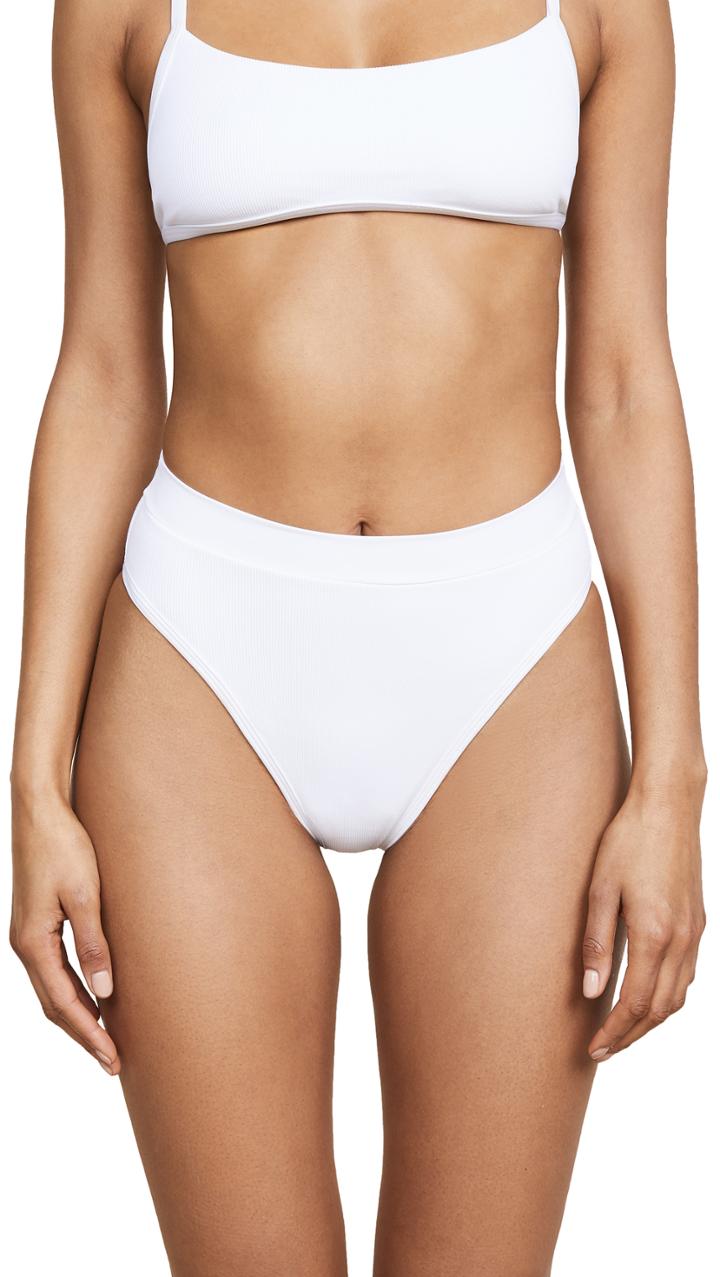 Lspace L*space Frenchi High Waisted Bikini Bottoms