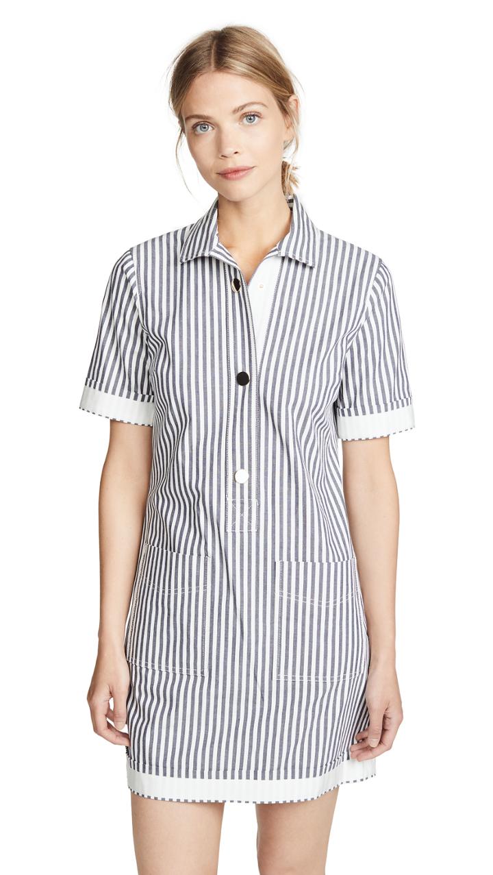 Derek Lam 10 Crosby Utility Shirt Dress