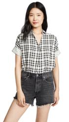 Madewell Courier Button Back Top