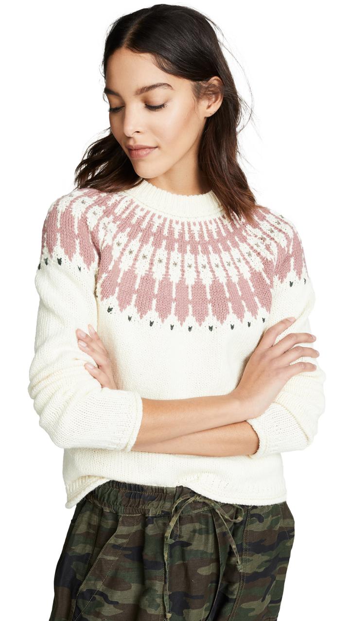 Madewell Fairisle Breakwater Pullover