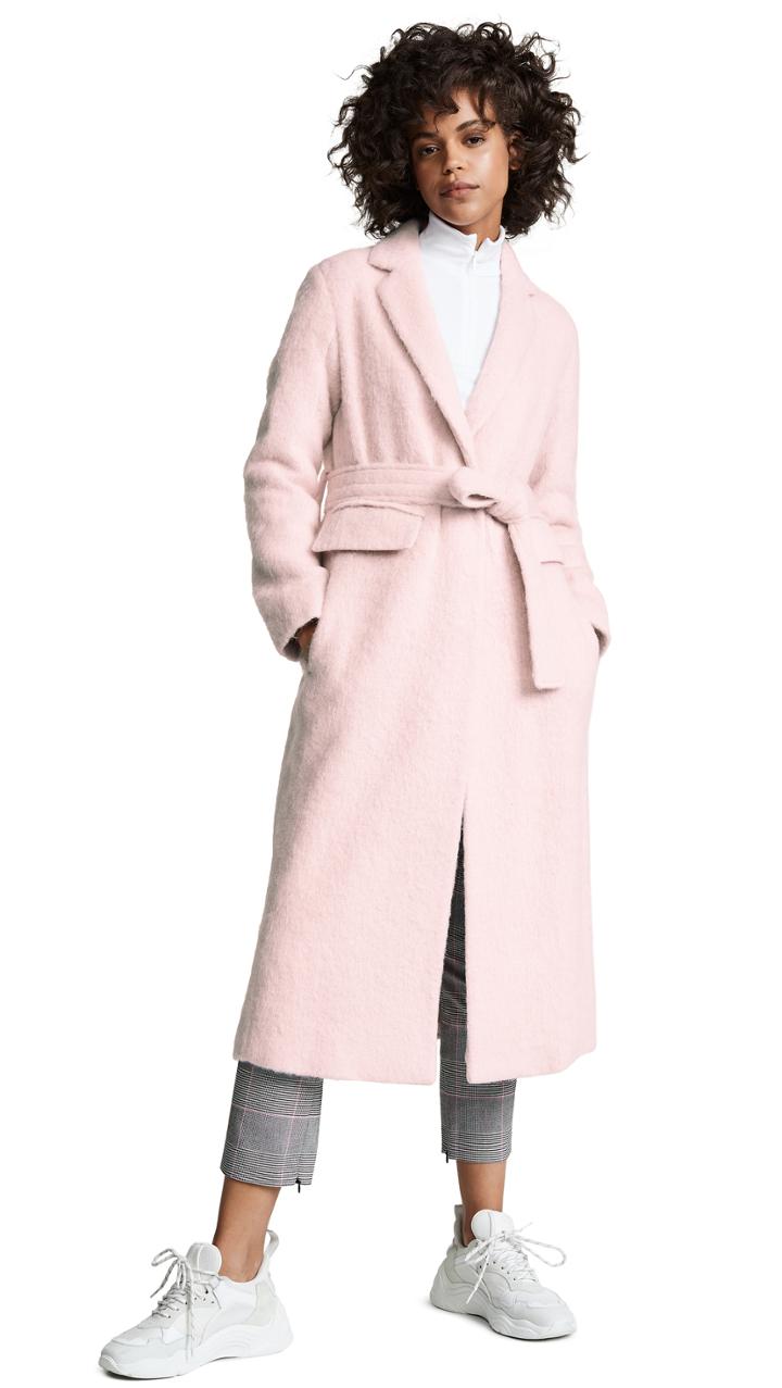 Vince Long Hair Coat