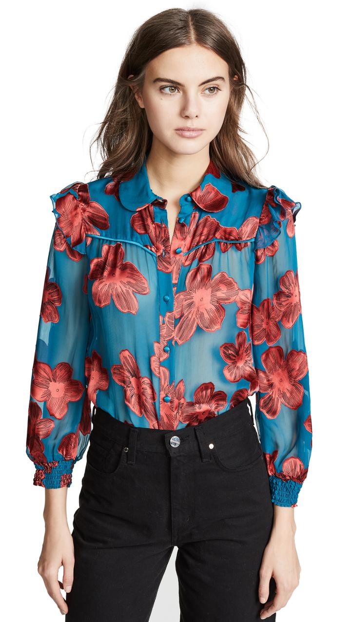Alice Olivia Ziggy Blouse
