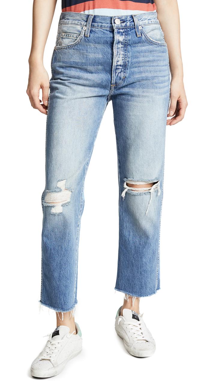 Amo Loverboy High Rise Relaxed Straight Jeans