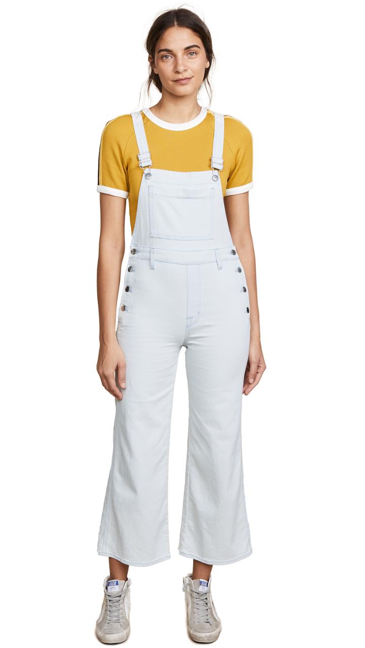J Brand Cropped Overalls