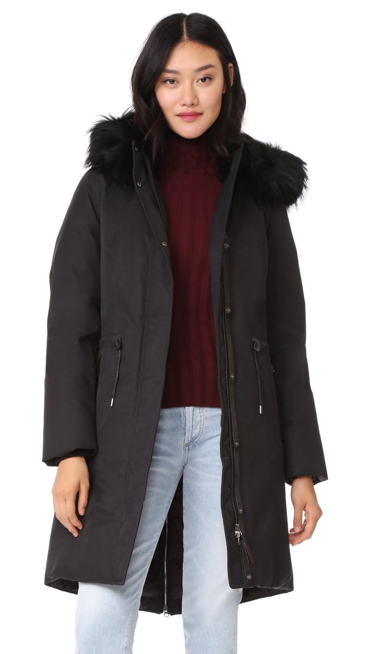 Mackage Enia Down Jacket With Fur Hood