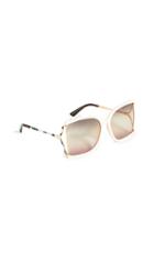 Gucci Feminine Fork Square Sunglasses