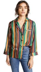 La Prestic Ouiston Bayadere Stripe Shirt