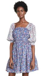 Apiece Apart Marique Balloon Sleeve Dress