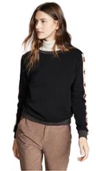Scotch Soda Maison Scotch Crew Neck Star Sweatshirt