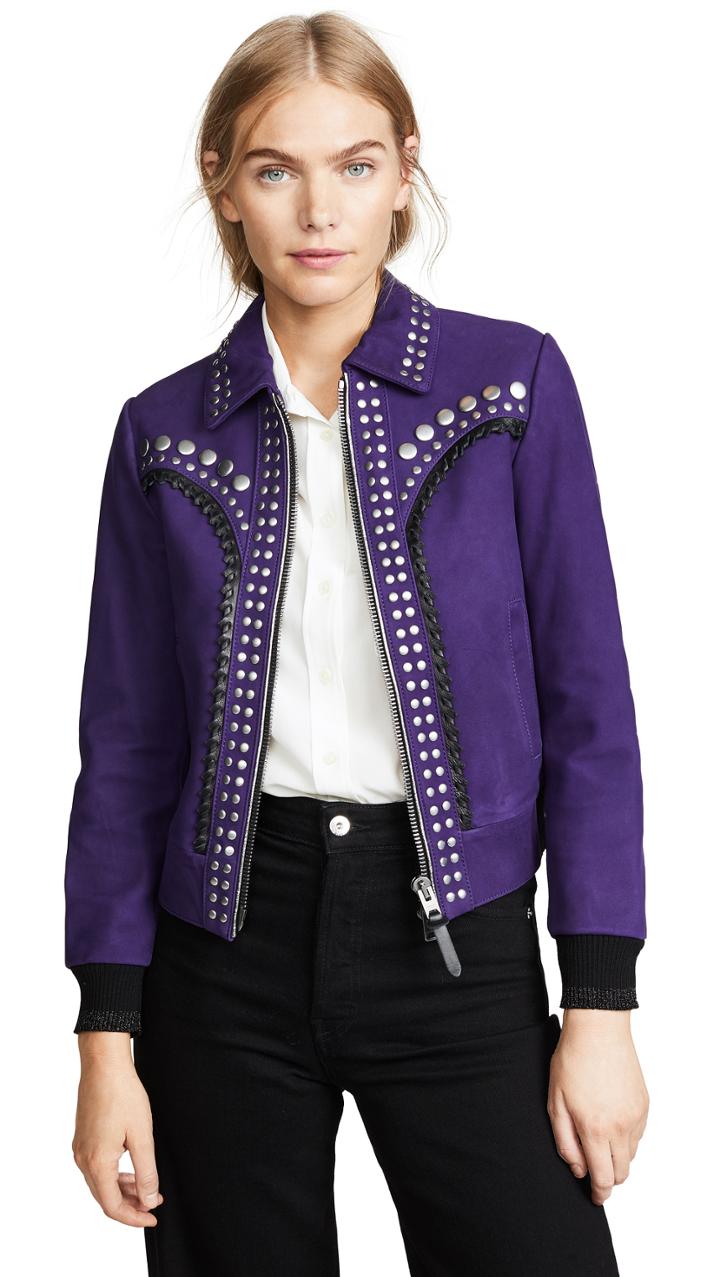 Coach 1941 Studded Bandana Jacket