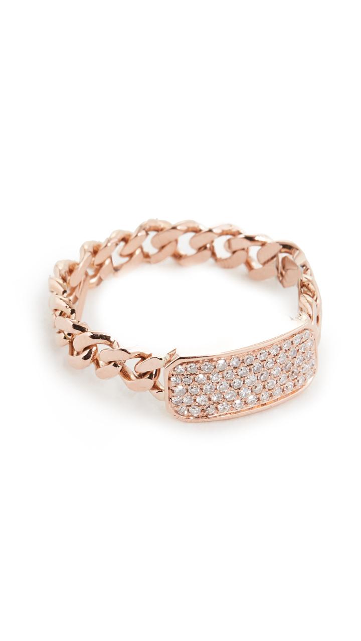 Shay Baby Pave Id Link Ring