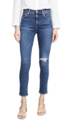 Citizens Of Humanity Rocket Crop Mid Rise Skinny Jeans