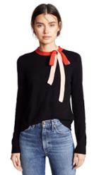 Chinti And Parker Tie Neck Sweater