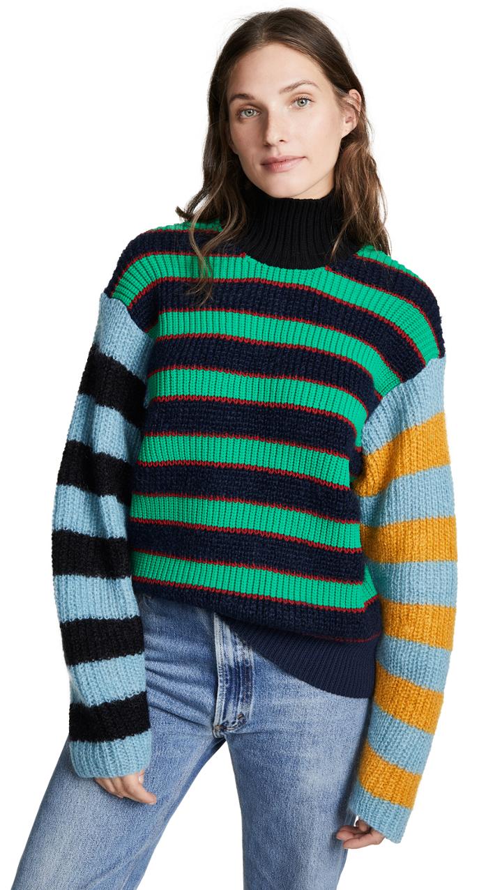Kenzo High Collar Boxy Sweater