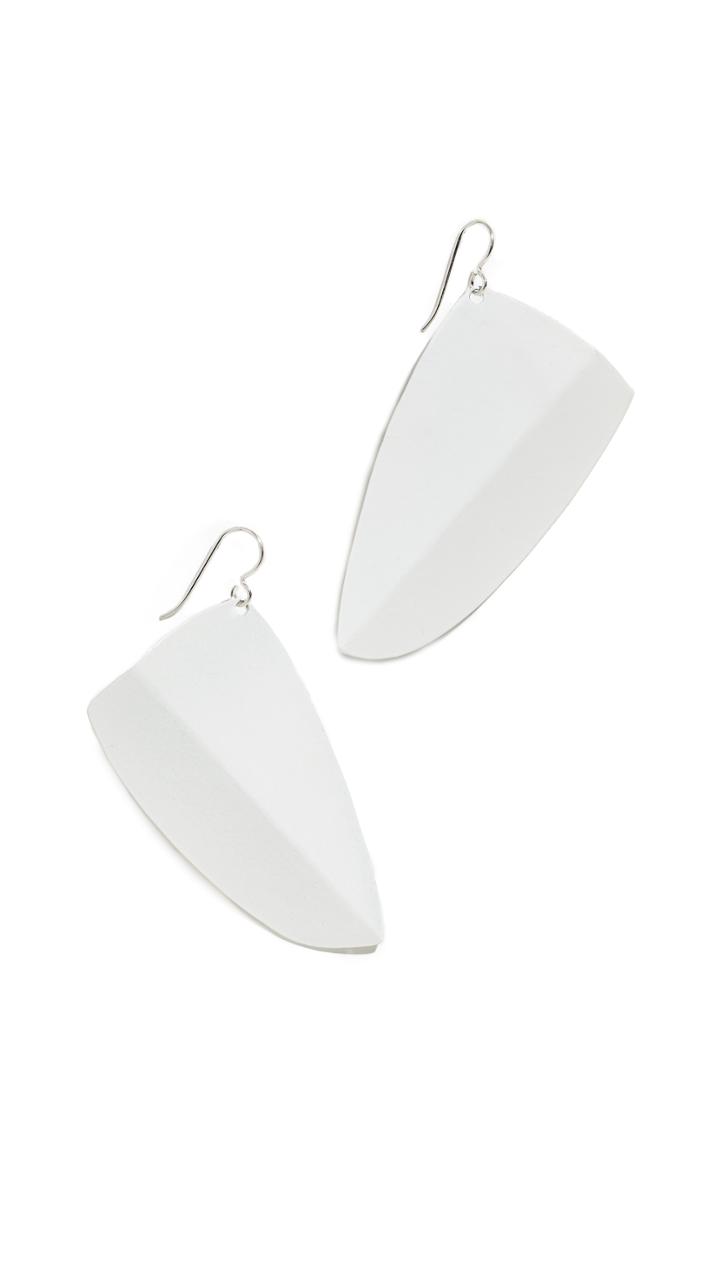 Simon Miller Short Angle Blade Earrings