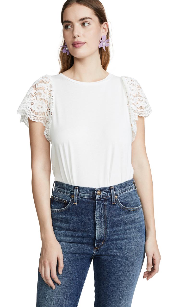Generation Love Sawyer Lace Tee