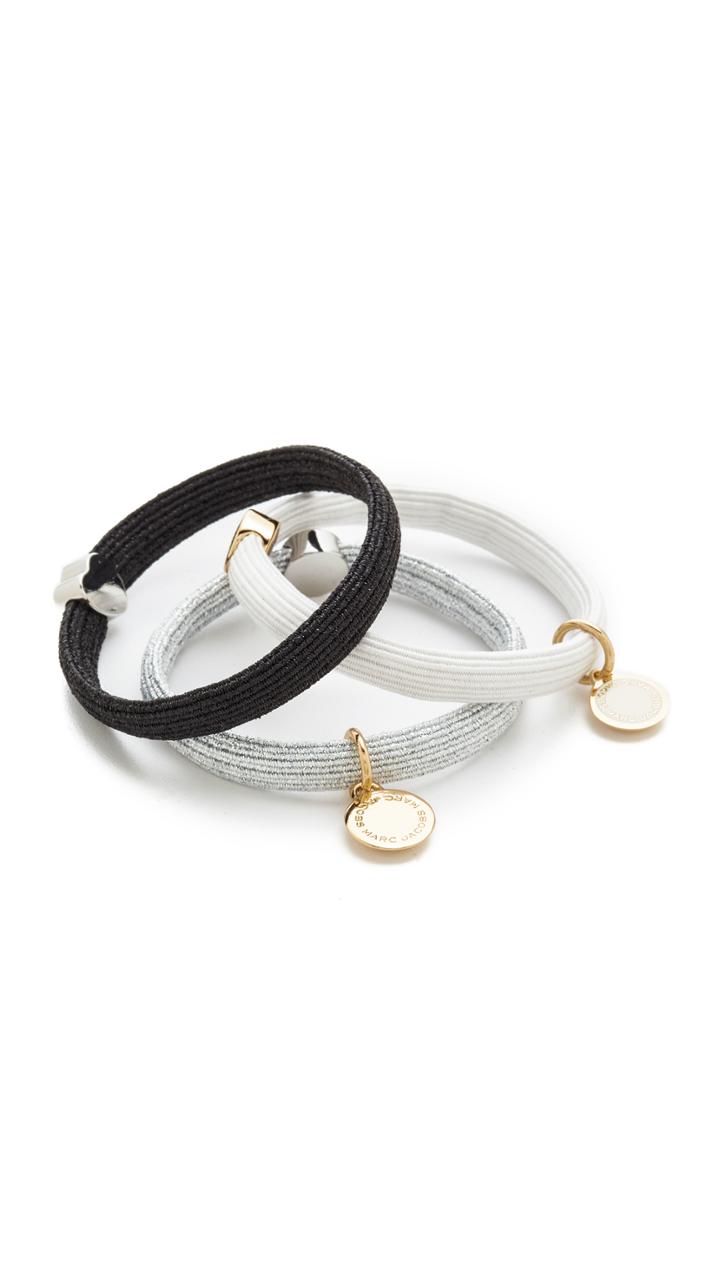 Marc Jacobs Logo Disc Ponytail Holder