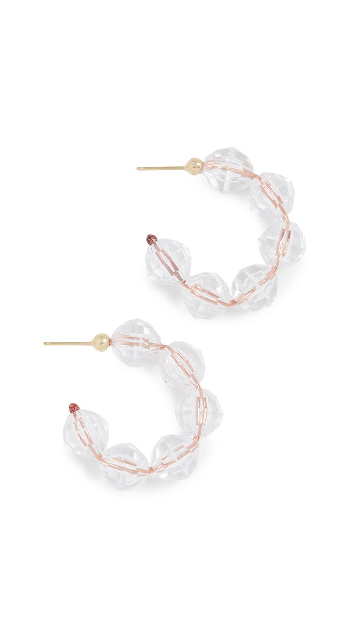 Susan Alexandra Little Disco Hoop Earrings
