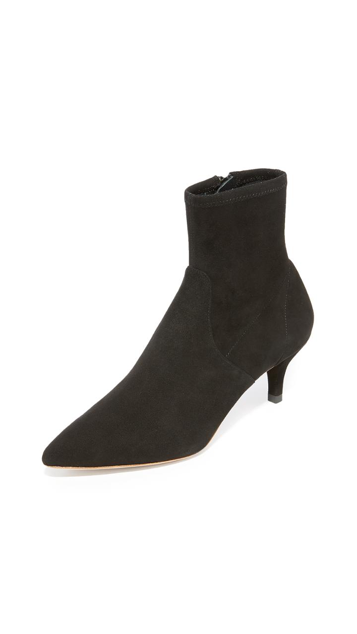 Loeffler Randall Kassidy Stretch Low Heel Booties