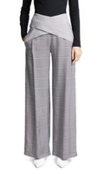 Dion Lee Wide Leg Check Pants