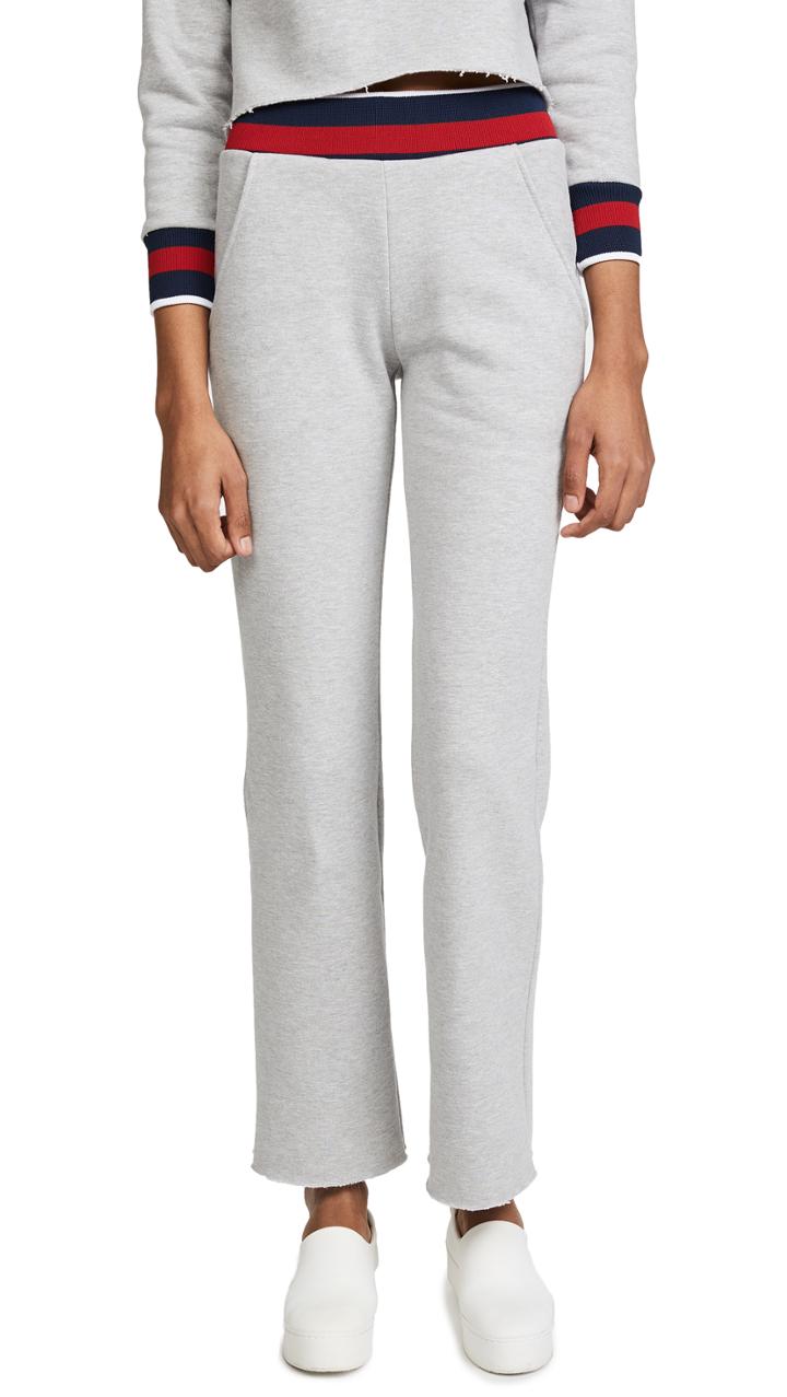 Twenty Tees Varsity Ringer Wide Leg Sweats