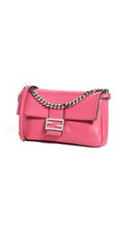 What Goes Around Comes Around Fendi Pink Nappa Micro Baguette Bag
