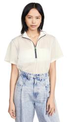 Toga Pulla Mesh Zip Tee