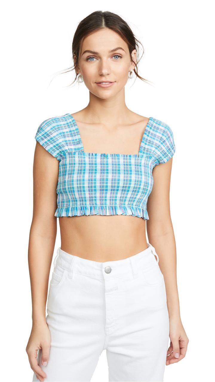 Nicholas Smocked Bandeau