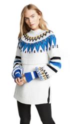 Msgm Fair Isle Sweater