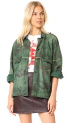 Free People Slouchy Military Jacket