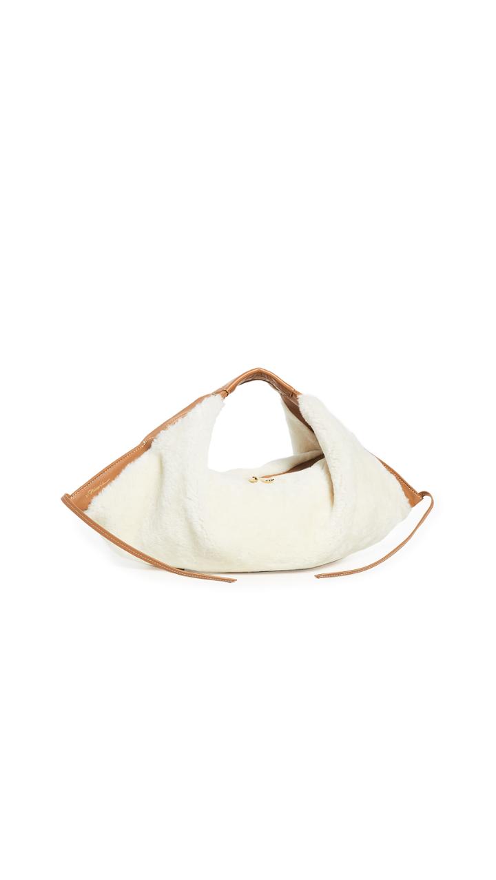 3 1 Phillip Lim Luna Mini Shearling Slouchy Hobo Bag