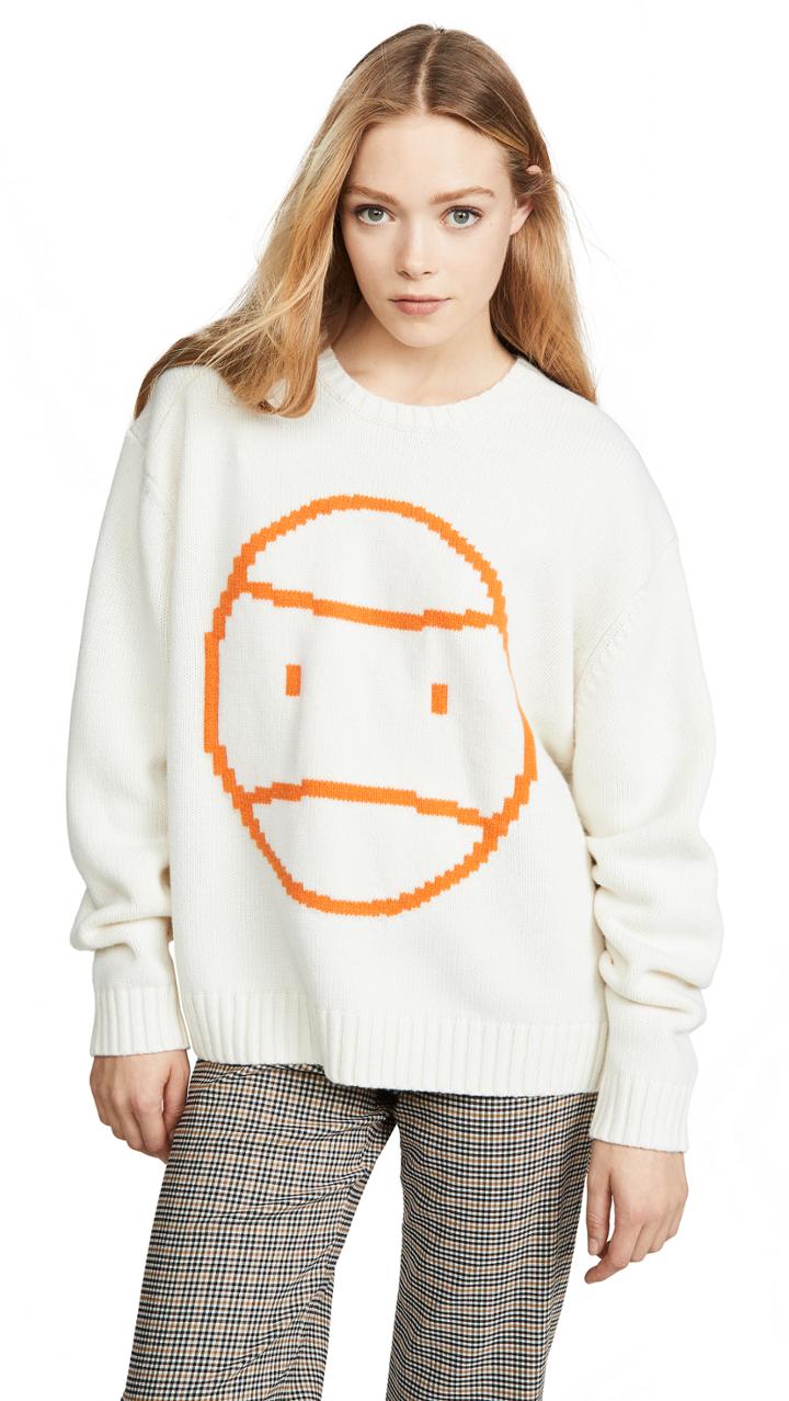 Tory Sport Chunky Merino Pixel Little Grumps Sweater