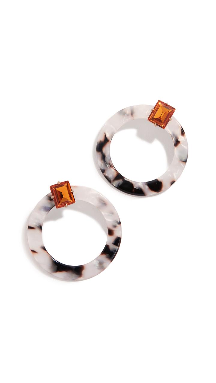 For Love Lemons Nathalie Hoop Earrings