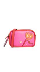 Tory Burch Perry Patchwork Hearts Mini Bag