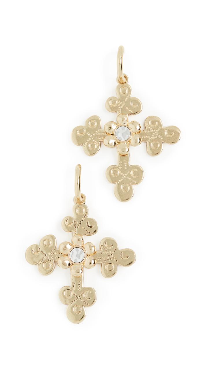 Luv Aj The Etched Flora Earrings