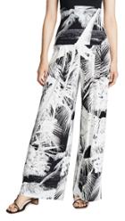 Norma Kamali Side Stripe High Waist Pleat Pants