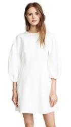 Tibi Sculpted Button Back Dress