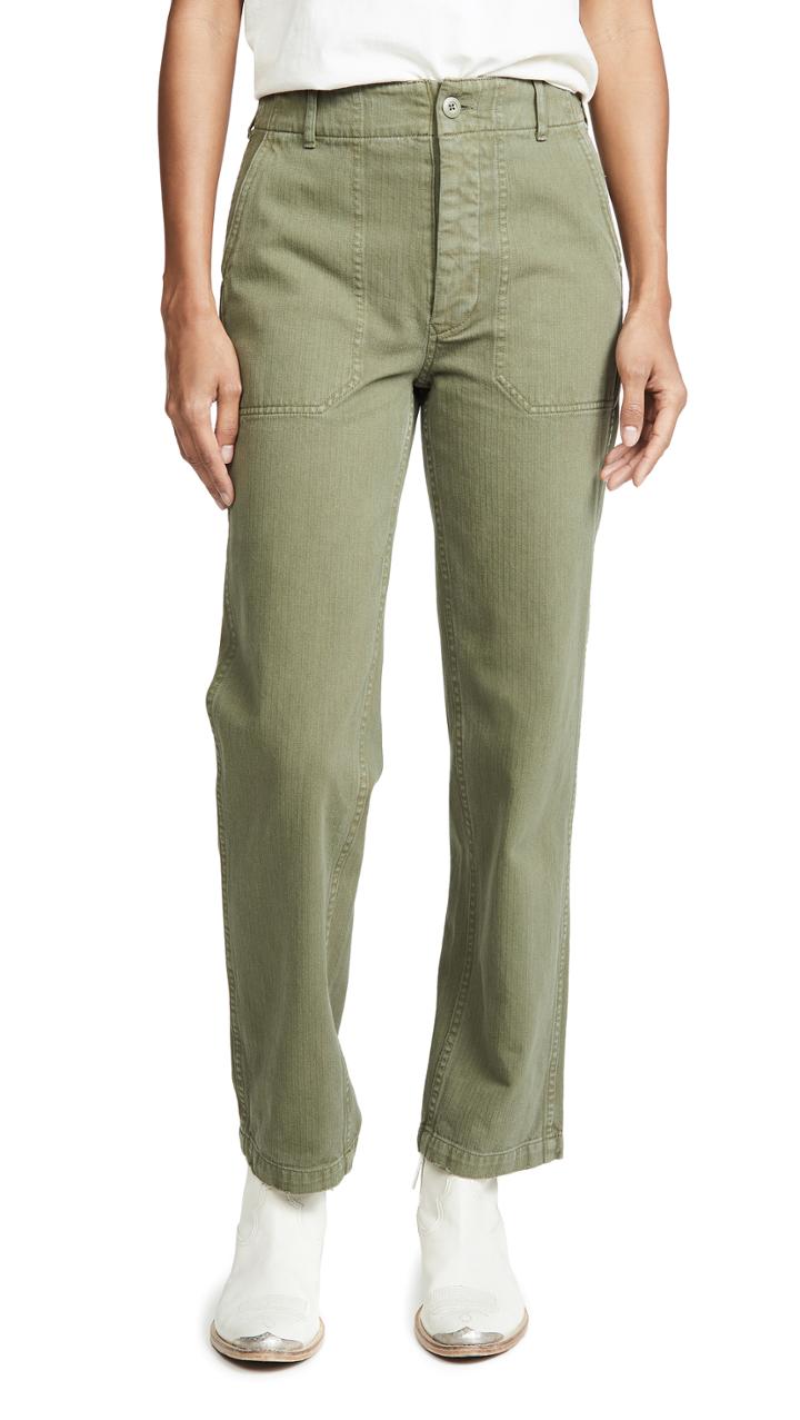 Re Done 50 S Military Trousers