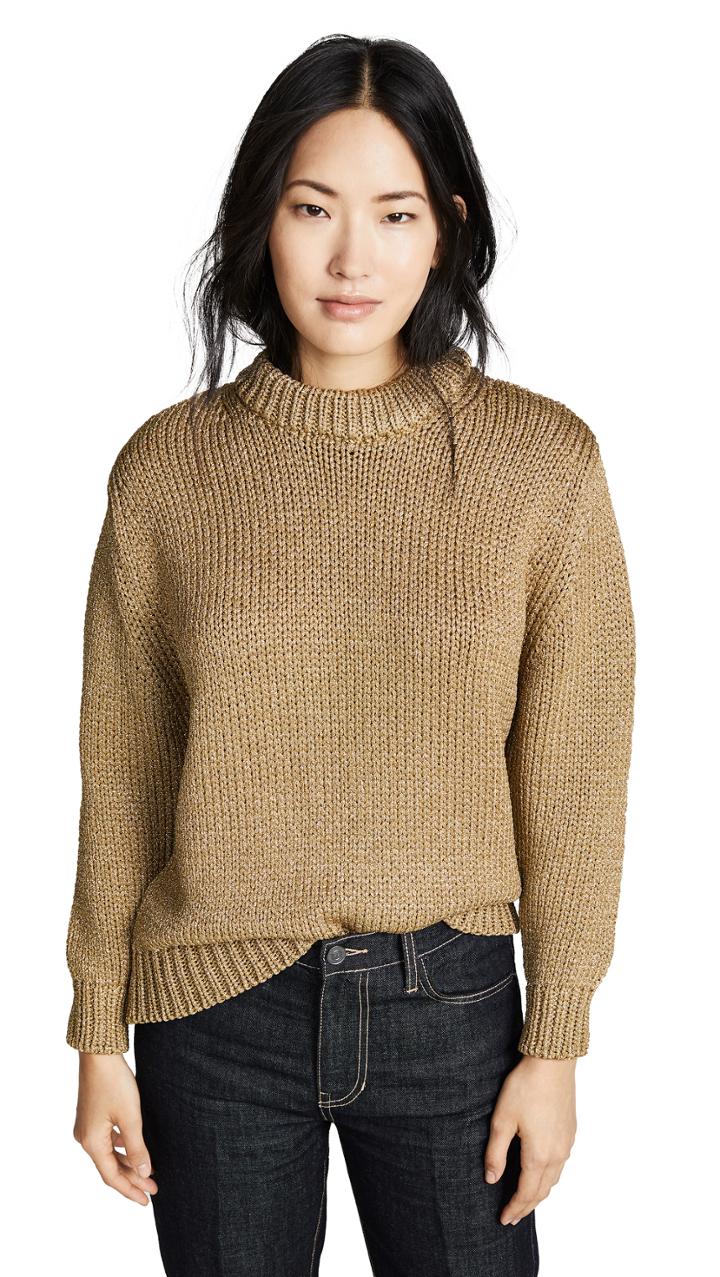 Ryan Roche Sparkle Thread Sweater