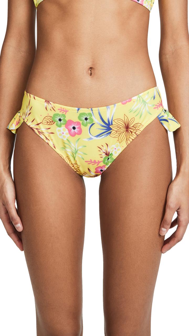 Riviera Sol Bordeaux Bikini Bottoms