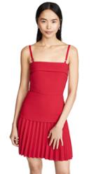 Dion Lee Linear Pleat Mini Dress