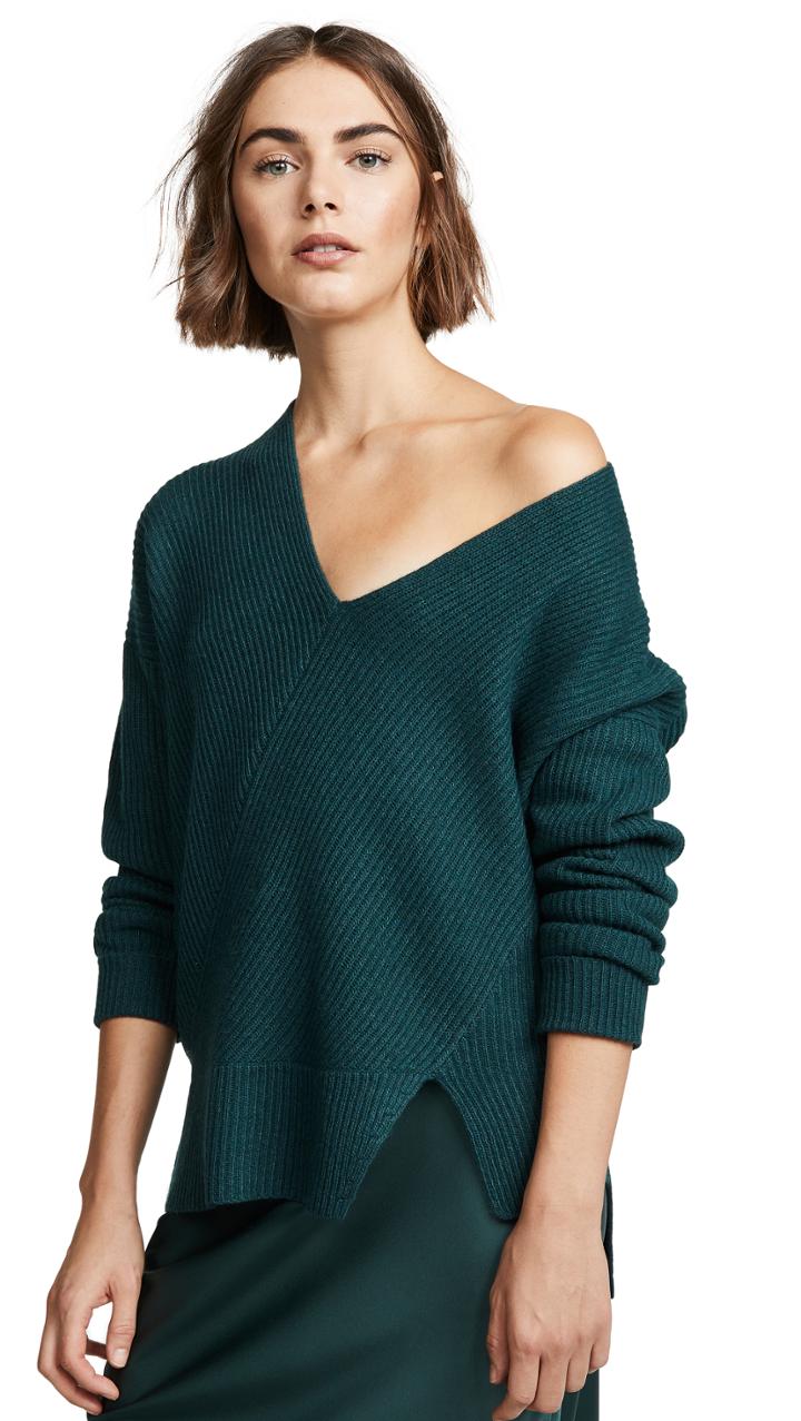 Brochu Walker Aerin Off Shoulder Sweater