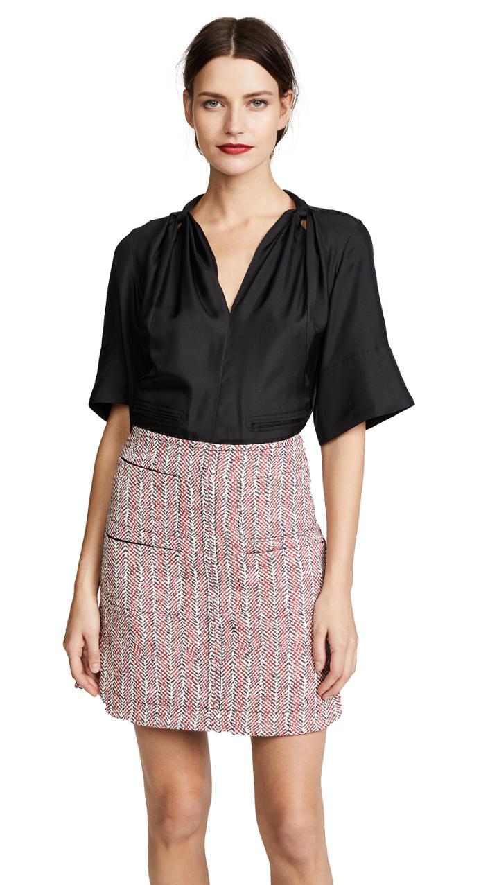 Carven Flared Mini Dress