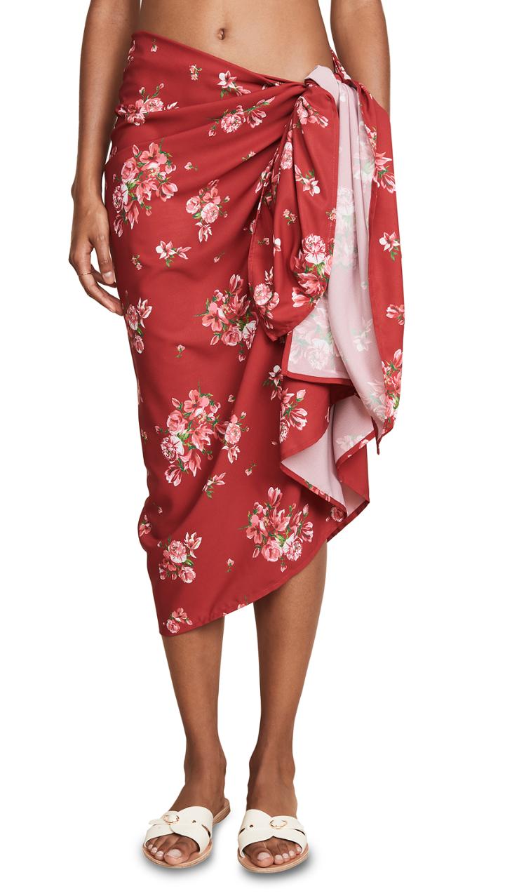 Kos Resort Floral Sarong