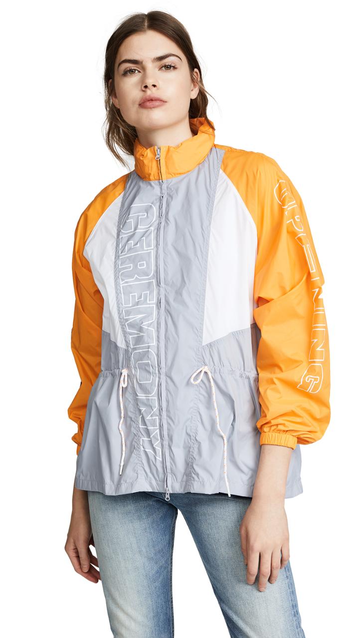 Opening Ceremony Ruffle Hem Hoodie
