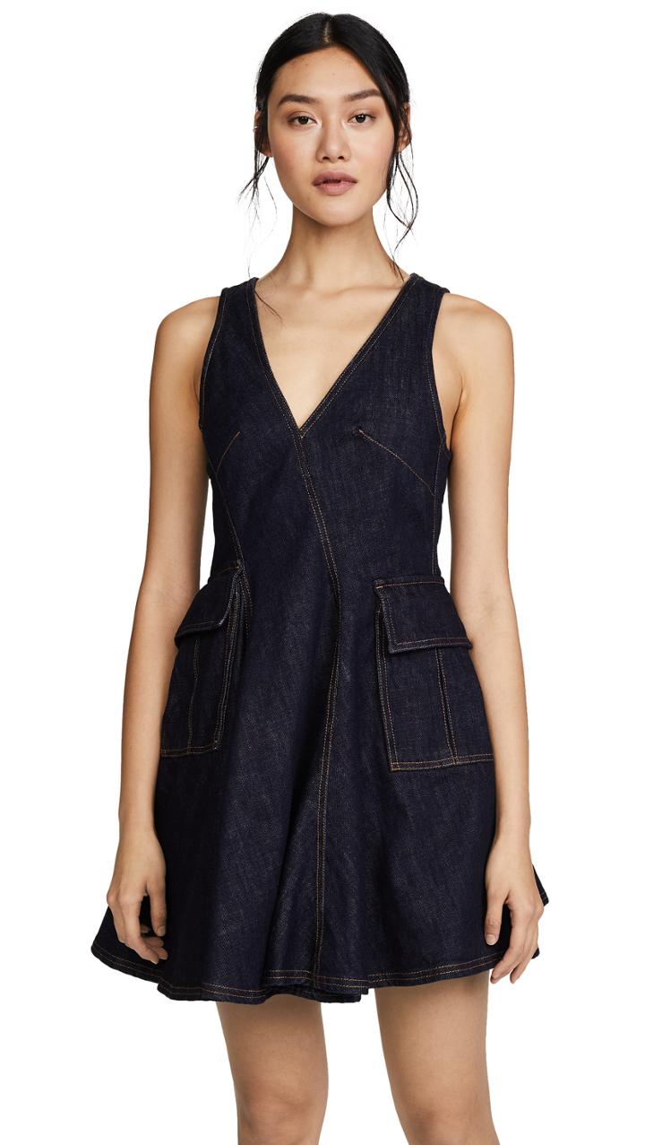 Carven Sleeveless Dress With Pockets